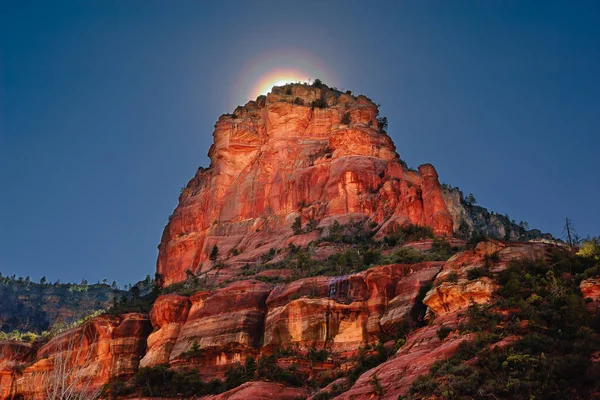 Aura of Slide Rock Arizona — Stock Photo, Image