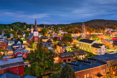 Montpelier, Vermont manzarası
