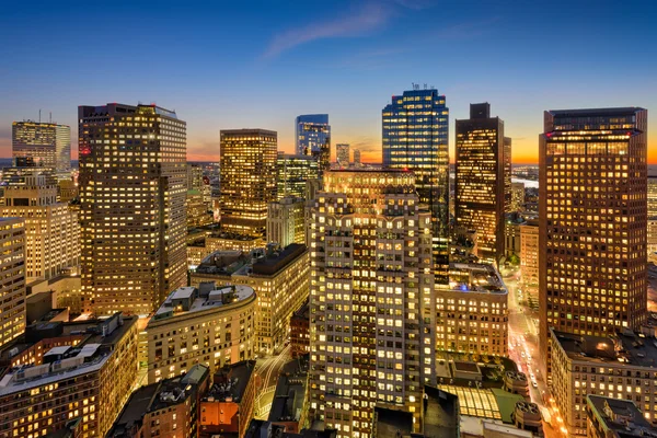 Distrito financeiro de Boston — Fotografia de Stock