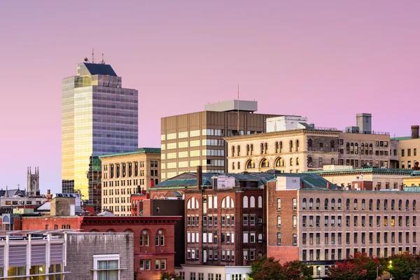 Worcester Massachusetts Skyline — Zdjęcie stockowe