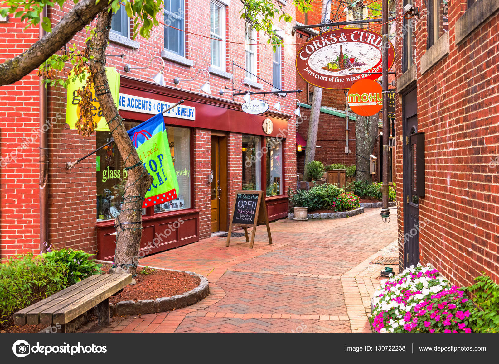 Pictures : portsmouth nh | Portsmouth, New Hampshire Shops – Stock