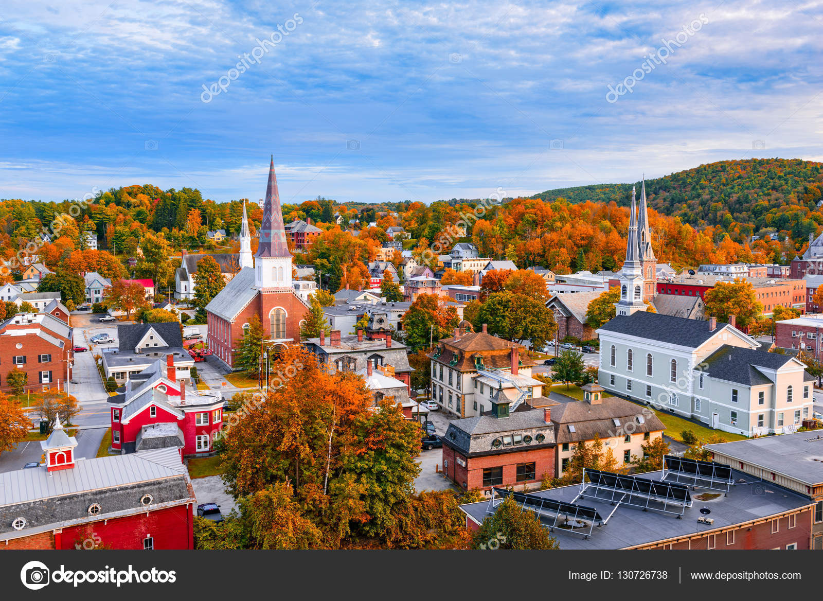 Burlington, Vermont Skyline ⬇ Stock Photo, Image by © sepavone #130726738