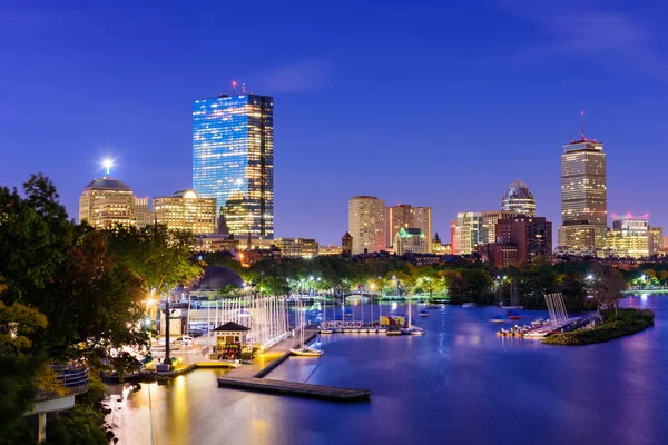 Boston, massachusetts Panorama — Stock fotografie