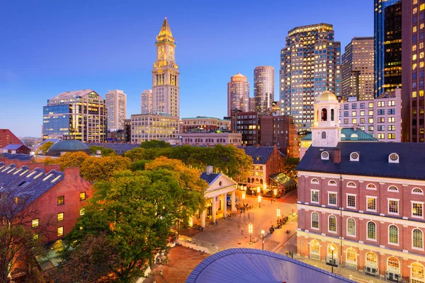 Downtown Boston Cityscape — Stock Photo, Image