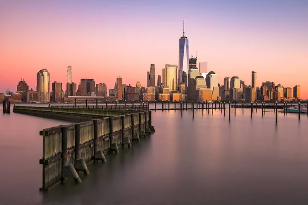 Ciudad de Nueva York skyline — Foto de Stock