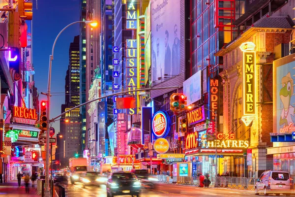 42nd street New York City — Stockfoto