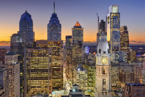 Philadelphia Pennsylvania skyline — Stockfoto