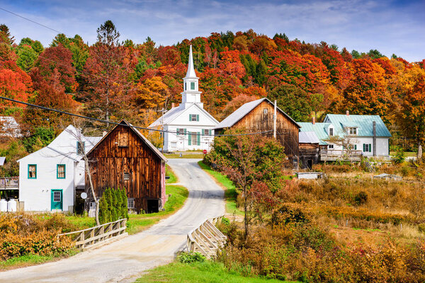 Rural Vermont in Autumn