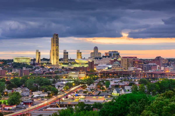 Skyline Albany, Nowy Jork — Zdjęcie stockowe