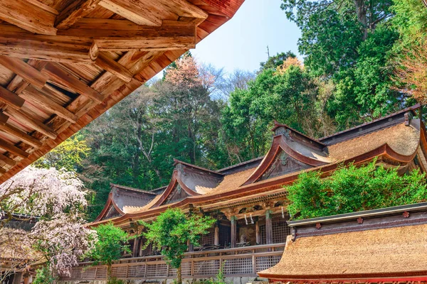 Yoshinoyama Japan tempels — Stockfoto