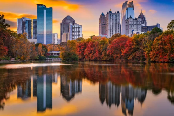 Atlanta Georgia Otoño — Foto de Stock