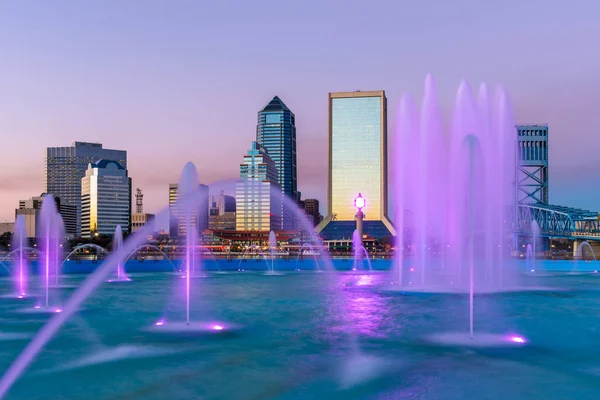 Skyline de Jacksonville florida — Fotografia de Stock