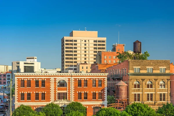 Skyline Montgomery, Alabama, Amerikai Egyesült Államok — Stock Fotó