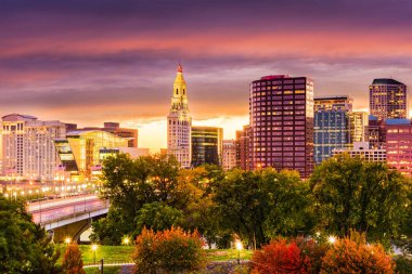 Hartford, connecticut manzarası
