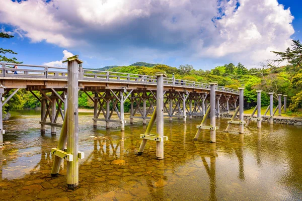 Il ponte Uji di Ise, Giappone — Foto Stock