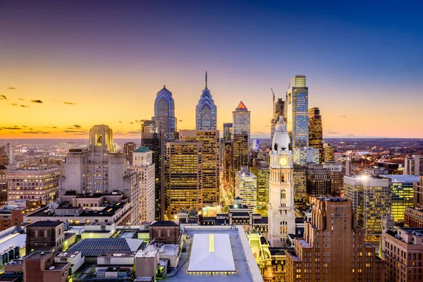 Filadelfia Pennsylvania Skyline —  Fotos de Stock