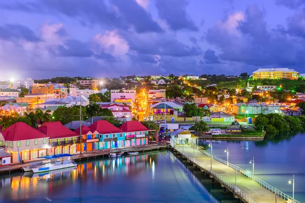 St Johns Antigua — Fotografia de Stock