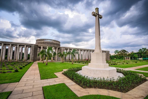 Kyrkogården i myanmar — Stockfoto