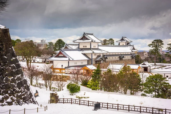 Hrad Kanazawa v Japonsku — Stock fotografie