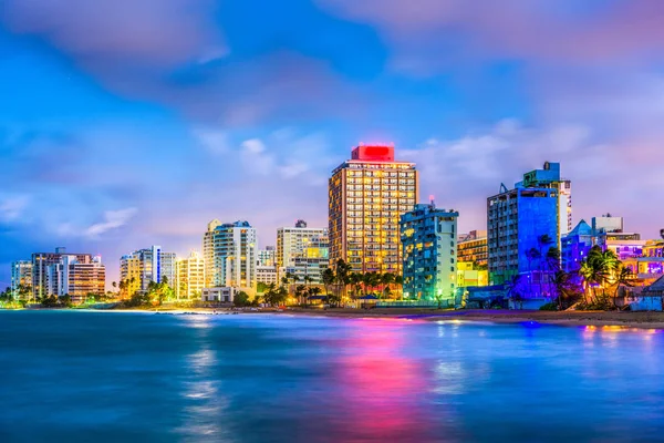Strand van Condado Puerto Rico — Stockfoto