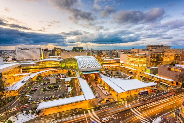 Kanazawa Giappone Skyline — Foto Stock