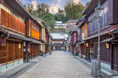 Higashichaya bölge Kanazawa, Japonya
