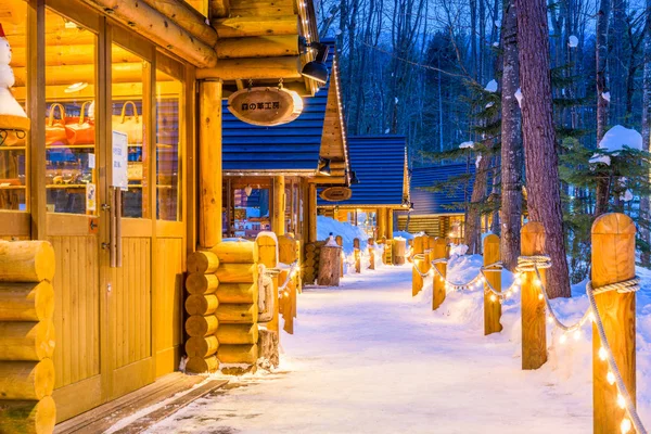 Ningles Terrace Furano Japão — Fotografia de Stock