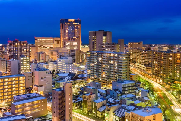 Kanazawa, Japonsko Panorama — Stock fotografie