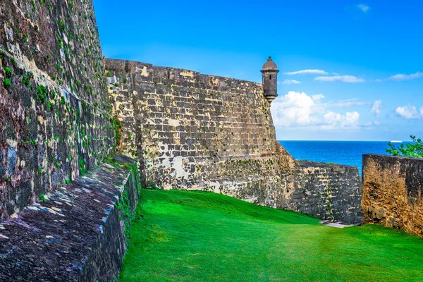 San Juan Puerto Rico Fort — Stock fotografie