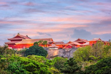 Shuri Castle Okinawa clipart