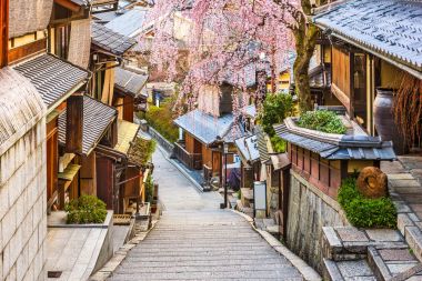 Kyoto, Japonya bahar