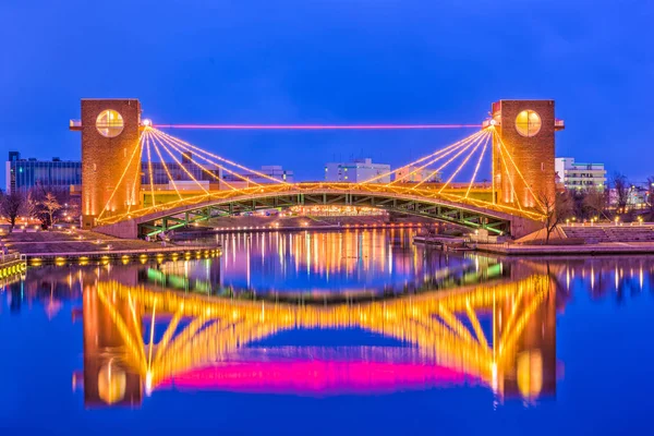 Toyama Japan Bridge — Stockfoto