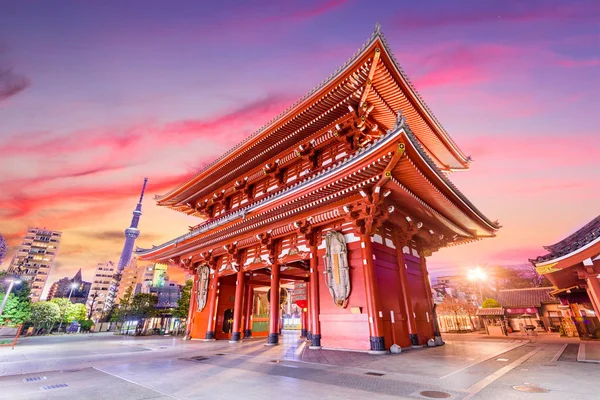 Tokio Japonia świątyni — Zdjęcie stockowe