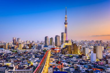 Tokyo, Japonya cityscape