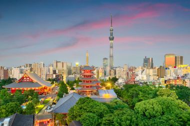 Tokyo Japonya cityscape
