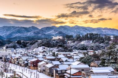 Wajima, Japonya Townscape