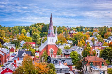 Montpelier, Vermont şehir manzarası