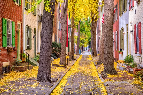 フィラデルヒィア、ペンシルバニア、米国の秋 — ストック写真