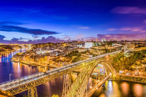 Skyline de Porto, Portugal — Fotografia de Stock