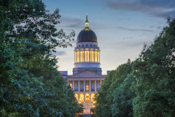 Augusta, Maine, Usa — Stockfoto