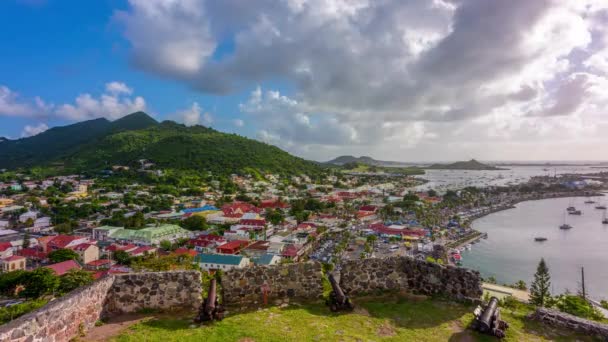 Marigot, Sint Maarten — Stockvideo