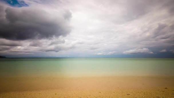 日本冲绳岛的海滩 — 图库视频影像