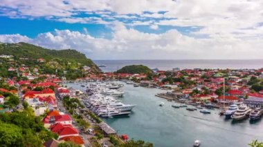 Saint Barthelemy manzarası
