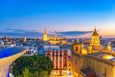 Sevilla, İspanya manzarası