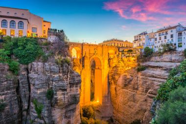Ronda, İspanya eski şehir