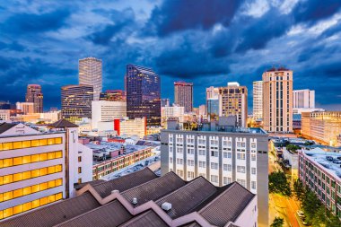 New Orleans, Lousiana, ABD Skyline.