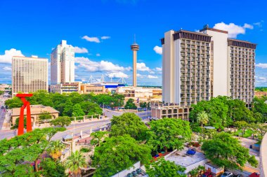 San Antonio, Texas, ABD skyline