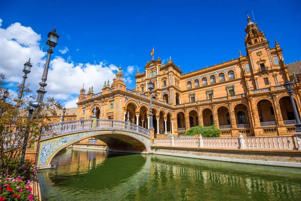 Plaza de Espana, Sevilla — Stock fotografie