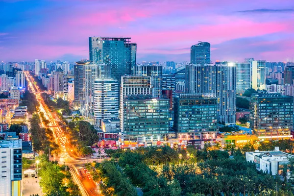 Városképe Peking, Kína — Stock Fotó