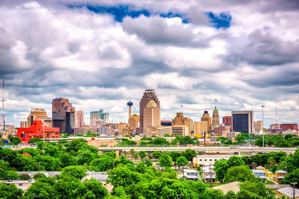 San Antonio, Texas, USA Skyline